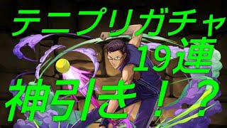 【パズドラ】今回はかなり良い引き！テニプリコラボガチャ19連！【テニプリ】