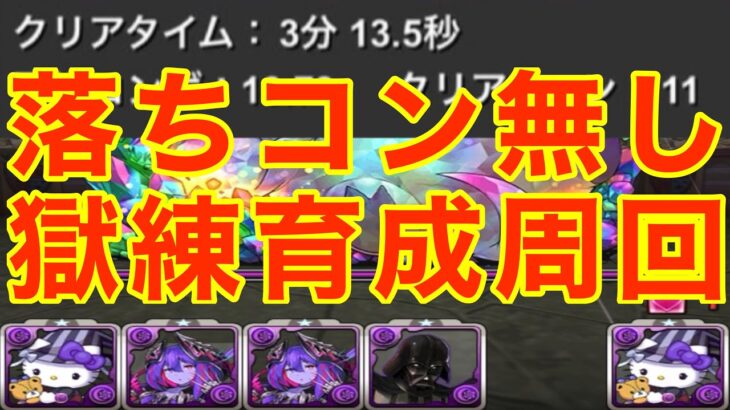 ヴェロアキティ＝獄練育成周回の鬼【パズドラ】