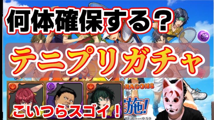 【パズドラ】何体確保する？　新テニスの王子様コラボガチャ　確保数考察編