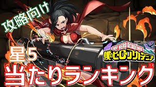 【パズドラ】※再アップ  当たりは４体！ヒロアカコラボ星５【攻略向け】当たりキャラランキング！