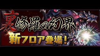 【パズドラ】裏機構城の絶対者初見チャレンジ