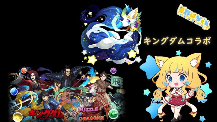 【パズドラ】キングダムコラボガチャ【星野はな】