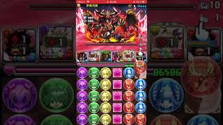 ルフィ×ルフィで百式龍・ビャクレンコウをワンパン！！！#パズドラ