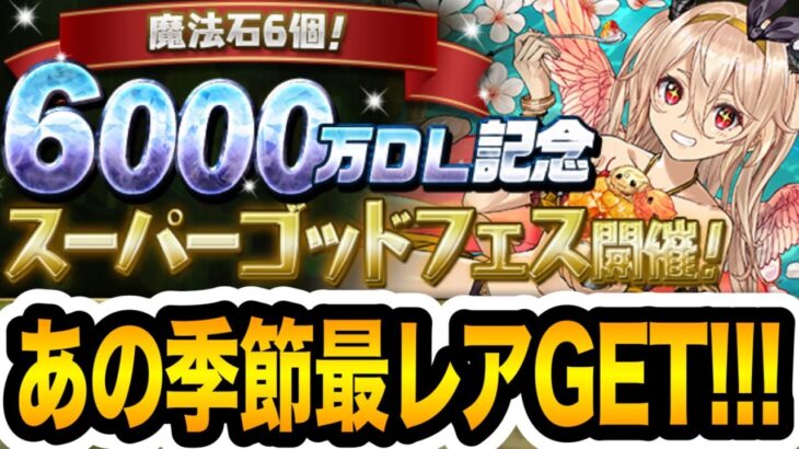 無課金が貰った魔法石全部『6000万DL記念SGF』に突っ込んだ結果！！！【しげドラ#355】