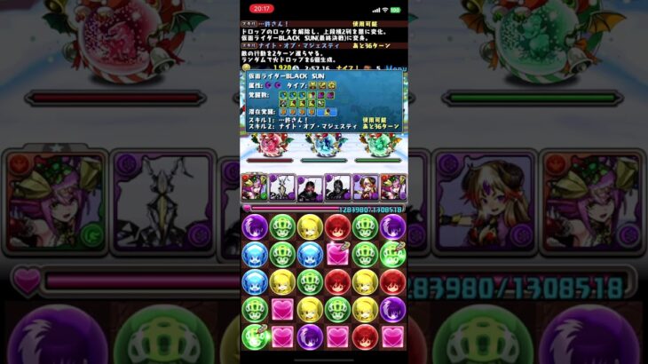 [パズドラ]クリスマスイベント_闘技場のメリークリスマス_クリスマスソニアパ_2人マルチ周回編成[パズル&ドラゴンズ]