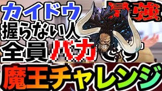 カイドウ強すぎぶっ壊れ感動のラスト【パズドラ 魔王チャレンジ】