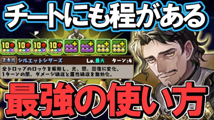 【所持者は勝ち】シエルゴ入りのカイシュウ×リバイス編成が強すぎる！4ターンでW吸収無効＋3色陣はシンプルにズル！千手編成！蒼穹の千龍！未知の新星！【パズドラ】