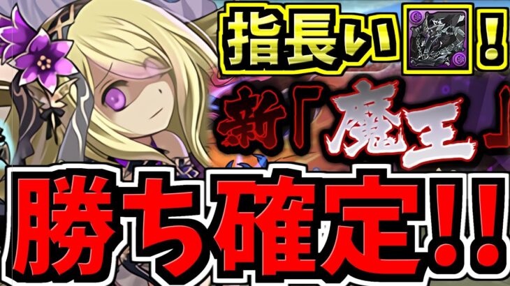 【勝ち確定】指長パズル！新魔王チャレンジ！パンドラ×闇ラジョア編成！代用・立ち回り解説！裏魔廊の支配者【パズドラ】