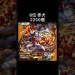 最新版‼️超フェス確定ダイヤ数ランキング【バウンティラッシュ】#shors