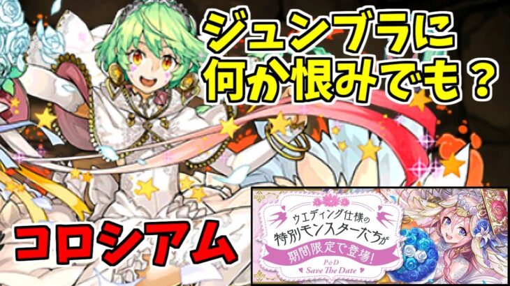 【ジューンブライドコロシアム】パネラ～パズル時間の感覚は精神状態～【パズドラ実況】