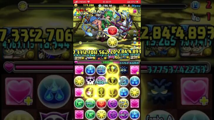 【パズドラ】ランキングダンジョン　カンナ杯　王冠圏内立ち回り