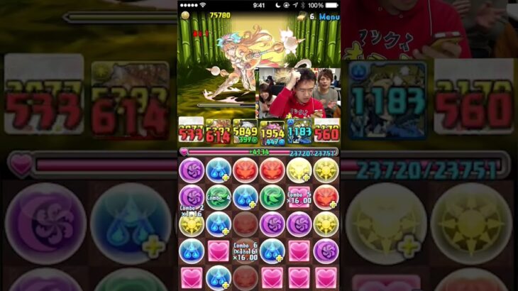 【パズドラ】水の落としがうますぎるマックスむらい #shorts