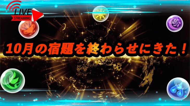 【パズドラ】まずはクエスト15クリアしようと！【202310214YouTube LIVE】