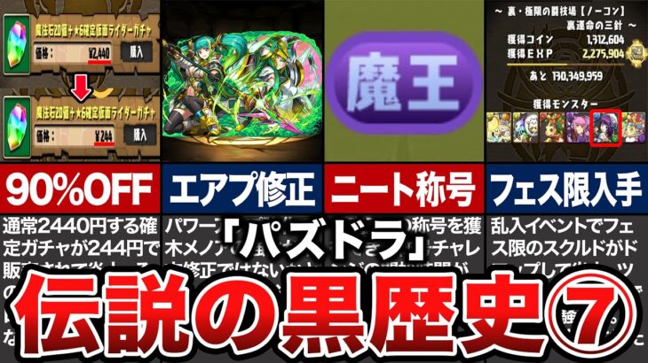 歴代パズドラ炎上の歴史【2020年後半/ゆっくり解説】