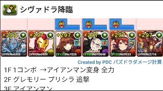 パズドラ シヴァドラ降臨 スタミナ1/3イベント