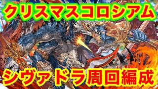 【ずらしのみ】クリスマスコロシアムをシヴァドラで楽々周回！【パズドラ】