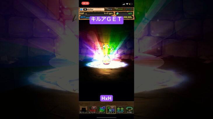 【パズドラ】HUNTERx HUNTERコラボガチャ　#shorts  #short