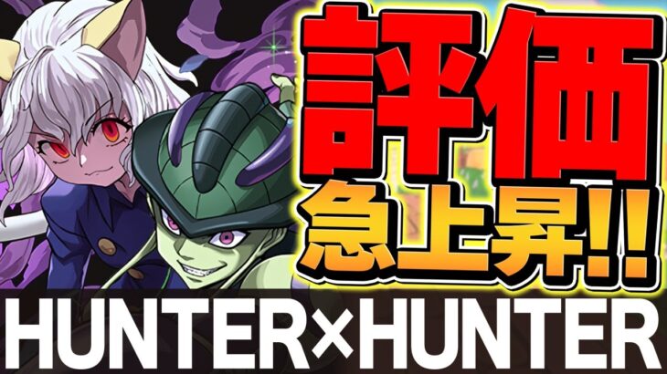 Hunter×Hunterコラボから新たに人権キャラ誕生！？性能が評価急上昇で所持者勝ち組です！【パズドラ】