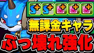 一気に軽減ループ最強へ！ここまで強化もらえていいの！？シードラやヘキサゼオン、ツバキなどが超絶強化！！無課金でこの性能はさすがにやばい！！【パズドラ実況】