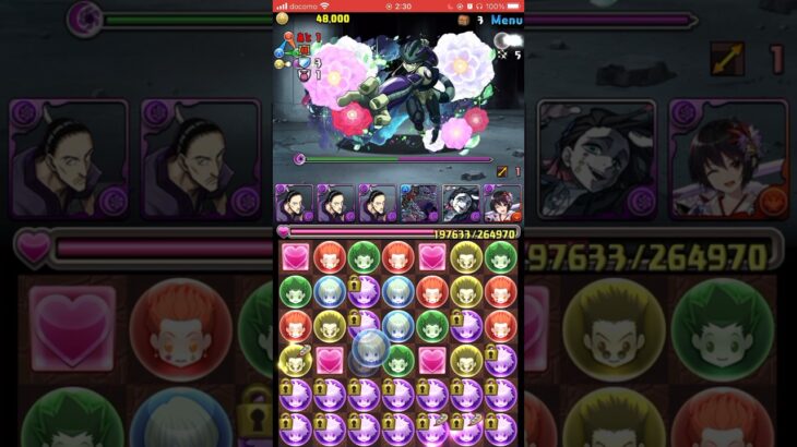 【パズドラ】キメラアントでノブナガ周回編成で断ち切れ！！　ハンター×ハンターコラボ