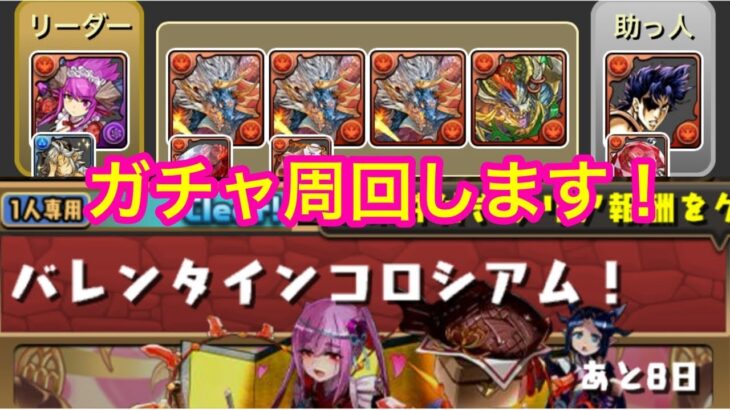 ［概要欄必読］パズドラ配信　バレンタインコロシアム（参加型）