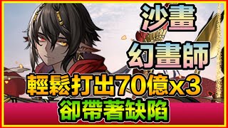 PAD パズドラ 沙畫幻畫師Vs 極惡 ！輕鬆打卻帶著隱憂。輔助要員促成三沙畫上限解放！