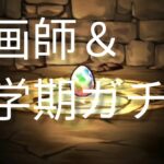 【パズドラ】幻画師＆新学期ガチャ