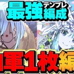 リムル自軍1体で最強テンプレ完成！ミアーダ型で新百式攻略！これ組めばOKです！【パズドラ】