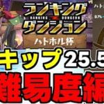 【ランダン】2スキップ3パズルで楽々王冠の低難易度編成！25.5万点⬆️ランキングダンジョンハトホル杯代用＆立ち回り解説！【パズドラ】