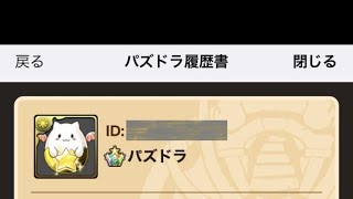 【パズドラ】パズドラ元トップランカー・現王冠コンプがパズドラ履歴書を作成してみた   #パズドラ #王冠コンプ  #パズドラ履歴書