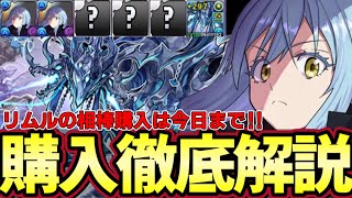 【パズドラ】最強リーダーリムルの相棒購入できるのは今日まで‼︎センキョウ購入すべきか徹底解説‼︎編成シミュレーション【パズドラ実況】