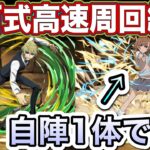 【パズドラ】自陣御坂美琴1体のみでもあのキャラいれば新百式高速周回可能です！