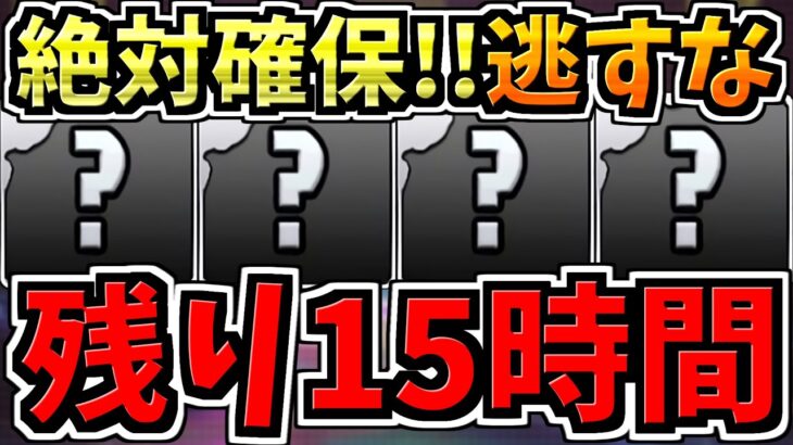 【残り15時間】逃すと絶対後悔します！ガチの人権キャラなので可能な限り皆で確保しましょう！【パズドラ】