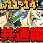 【誰でも組める】アンジェリーナ共通編成でLV11-LV14を攻略！アシスト不要&編成難易度低め！7月クエスト【パズドラ】