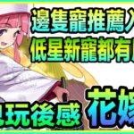 PAD パズドラ  花嫁Pool 玩後感！邊隻寵推薦入手呢？新低星寵都有作用？雙人換唔換好？ 阿鬼玩後感