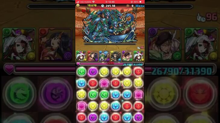 ランキングダンジョン全国eスポーツ選手権2024杯156,800【パズドラ】