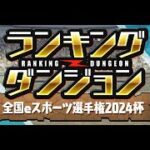 【全国eスポーツ選手権2024杯】157,608点 王冠5%以内【パズドラ】