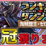 【パズドラ】ランキングダンジョン海賊龍王・ゼローグ杯で0.1%獲る！【雑談】