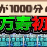 新万寿で1,080億ループ⁈ 初見でゴリ押せるのヤバすぎる【パズドラ】