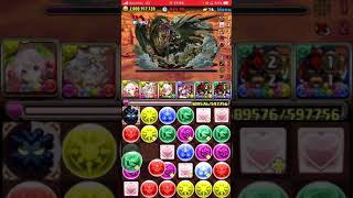 【パズドラ】新万寿クリア！！ たぶん2.3回目くらい #パズドラ #ジノ #新万寿