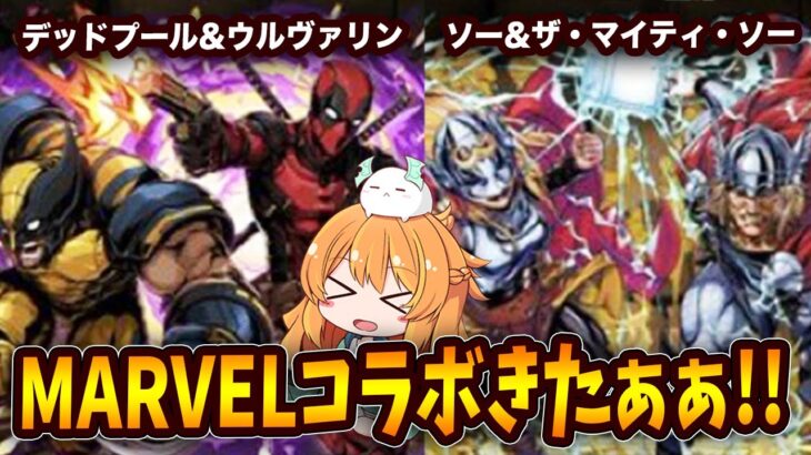 マーベルコラボがまさかの復刻！！！！気になる新キャラと強化性能は..！？【パズドラ】【MARVEL】