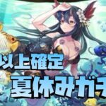 【パズドラ】新キャラコンプを目指して夏休みガチャを引く