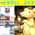 【パズドラ】ガチャドラプリン降臨　周回編成 (2人マルチ)