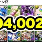 【204,002点】組み方変えて点数up‼️ ランキングダンジョン ティフォン杯 無課金キャラのみ 編成・立ち回り紹介！！【パズル&ドラゴンズ】