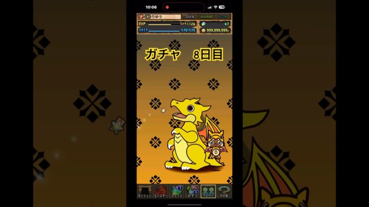 ［パズドラ］モンハンコラボ　無料ガチャ8日目　#チャンネル登録コメントよろしくね #パズドラ #おすすめ