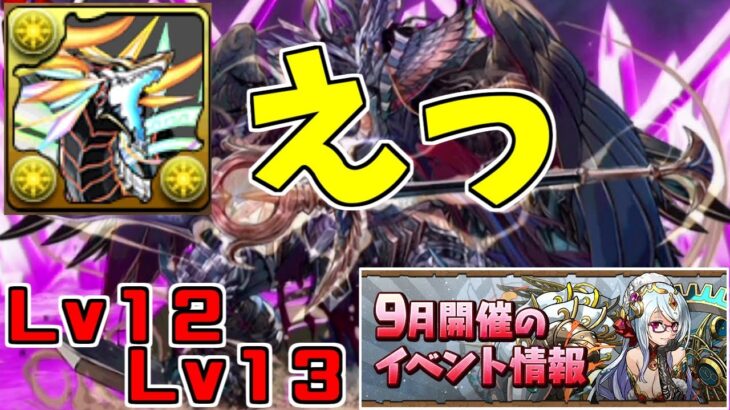 【9月クエスト2024】Lv12Lv13-いっそ全員固定に…ｗ【パズドラ実況】