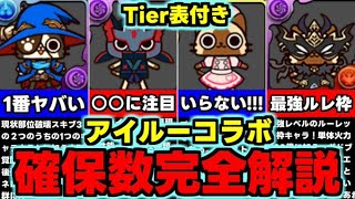 【確保数解説】Tier表付き！実はやばいアイルーが!?アイルーは何体ずつ残すべき？使い道＆性能完全解説！【パズドラ】