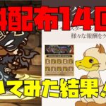 パズドラ　モンハンコラボ配布ガチャ　まとめて１４回引いてみた！