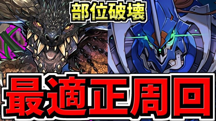 【最適正】部位破壊ずらし！ディープシーカー降臨周回！ネルギガンテ編成！代用・立ち回り解説！部位破壊で最強無課金キャラをゲットしよう【パズドラ】