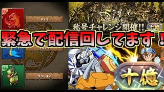 【パズドラ】新億兆（実質）0から初めたアカウントでクリアできるか？！（新凶兆クリア後から）【生放送】